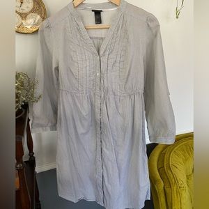H&M Pinstripe Dress
